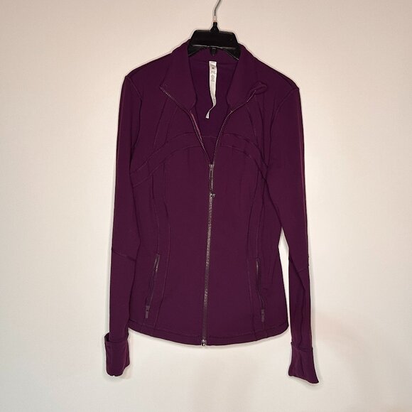 Lululemon Define Jacket Luon Magenta Jacket Women Size 10 - Picture 1 of 8